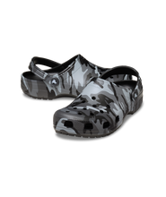 Load image into Gallery viewer, Classic Camouflage Clog Black/Slate Grey