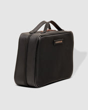 Load image into Gallery viewer, Georgie Cosmetic Case Black