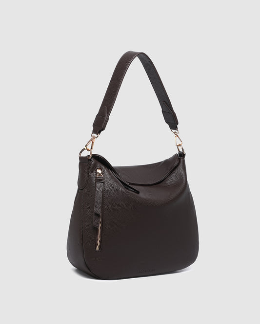 Nadia Shoulder Bag - Chocolate
