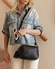Load image into Gallery viewer, Jacinta Gia Crossbody Bag - Black - Black