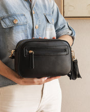 Load image into Gallery viewer, Jacinta Gia Crossbody Bag - Black - Black