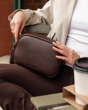 Load image into Gallery viewer, Jacinta Gia Crossbody Bag - Chocolate