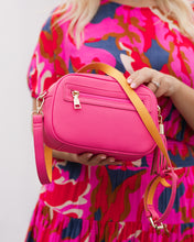 Load image into Gallery viewer, Jacinta Crossbody Bag Lip stick pink