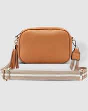 Load image into Gallery viewer, Jacinta Metallic Crossbody Bag Camel