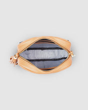 Load image into Gallery viewer, Jacinta Metallic Crossbody Bag Camel