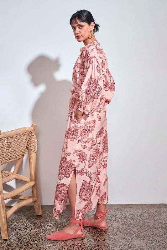 haven maxi dress - peony paisley