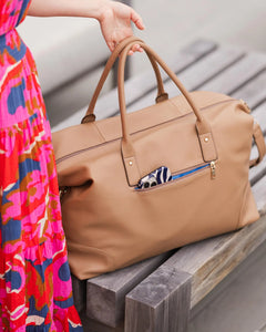 Alexis Weekender Travel Bag Latte