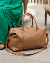 Load image into Gallery viewer, Alexis Weekender Travel Bag Latte