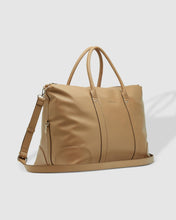 Load image into Gallery viewer, Alexis Weekender Travel Bag Latte