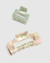Load image into Gallery viewer, Hayley Hair Claw Set Sage