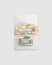Load image into Gallery viewer, Hayley Hair Claw Set Sage