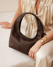 Load image into Gallery viewer, Mini Monaco Shoulder Bag - Chocolate
