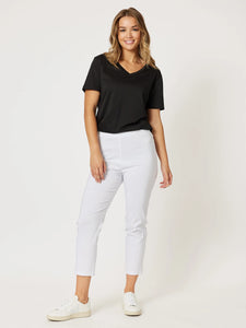 Threads V Neck Tee - Black