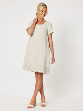 Load image into Gallery viewer, Ruffle Hem Dress Natural
