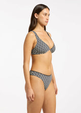 Load image into Gallery viewer, Spring Geo High Leg Bikini Bottom