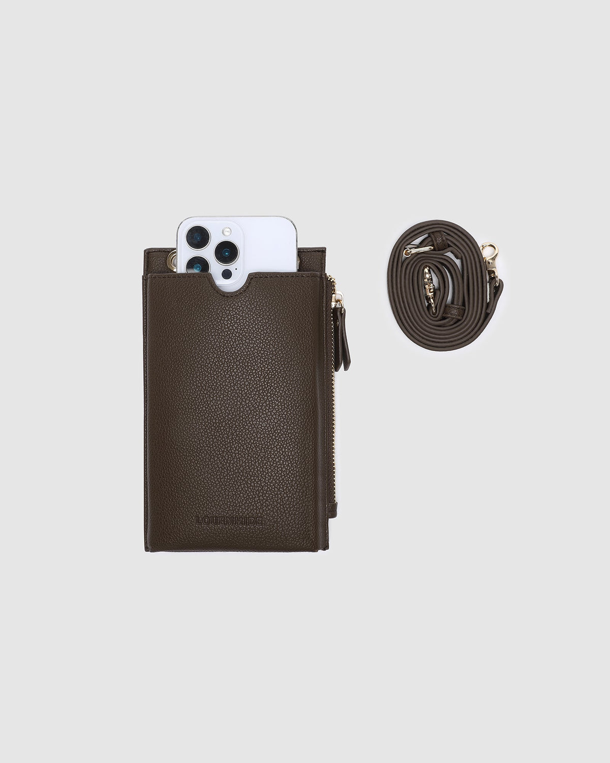 Suki Phone Bag - Chocolate