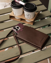 Load image into Gallery viewer, Suki Phone Bag - Chocolate
