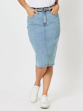 Load image into Gallery viewer, Denim Skirt - Denim