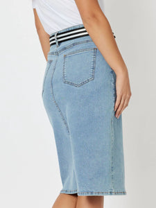 Denim Skirt - Denim