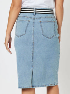 Denim Skirt - Denim