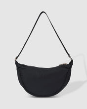 Load image into Gallery viewer, Sylvia Nylon Crossbody Bag Black