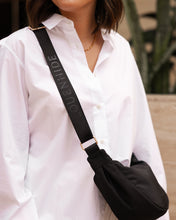 Load image into Gallery viewer, Sylvia Nylon Crossbody Bag Black