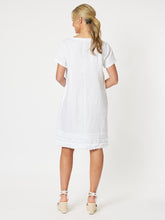 Load image into Gallery viewer, Chic Shift Dress White