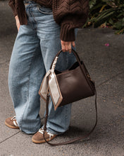 Load image into Gallery viewer, Steffie Mini Tote Bag - Chocolate