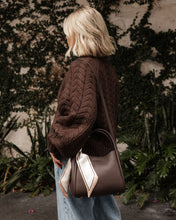 Load image into Gallery viewer, Steffie Mini Tote Bag - Chocolate