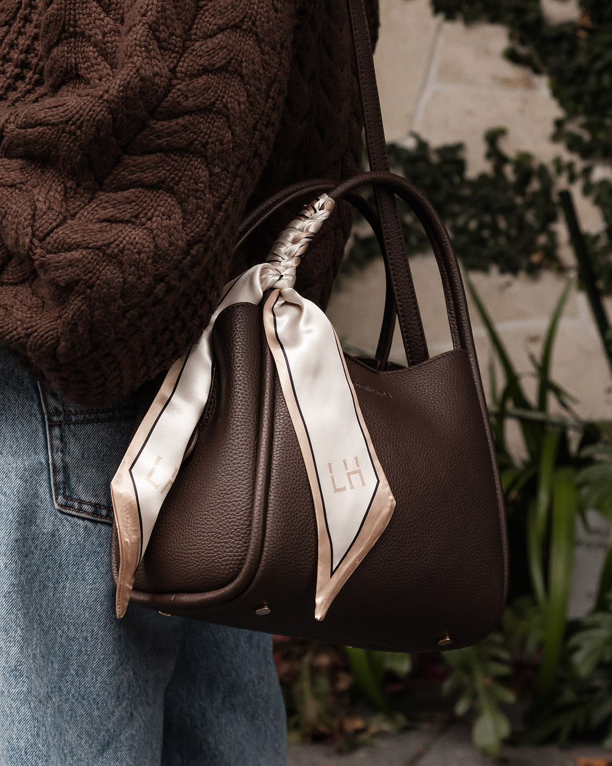 Steffie Mini Tote Bag - Chocolate