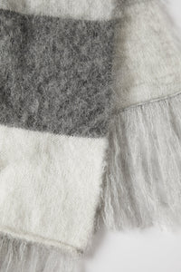 Nielson Scarf - Grey Check