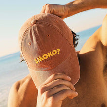Load image into Gallery viewer, Smoko? Cotton Cap in Tabasco