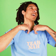 Load image into Gallery viewer, Yeah Nah Slang Tee in Blue