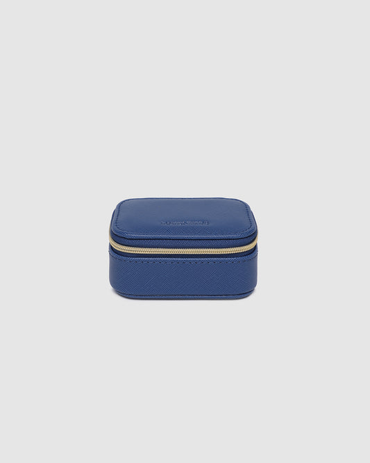Suzie Jewellery Box - Steel Blue - Steel Blue