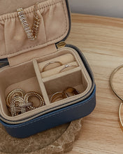 Load image into Gallery viewer, Suzie Jewellery Box - Steel Blue - Steel Blue