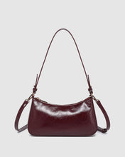 Load image into Gallery viewer, Jacqueline Shoulder Bag - Burgundy Patent