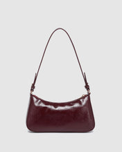 Load image into Gallery viewer, Jacqueline Shoulder Bag - Burgundy Patent