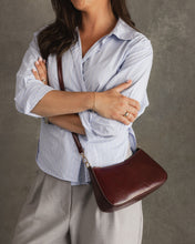 Load image into Gallery viewer, Jacqueline Shoulder Bag - Burgundy Patent