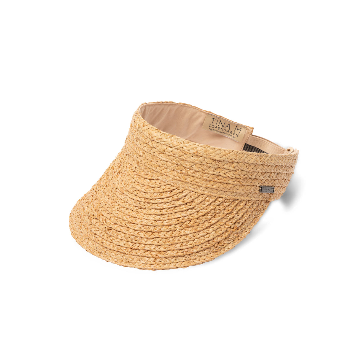 NOOSA RAFFIA VISOR | NATURAL