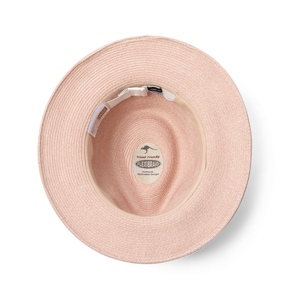 Avoca Flexibraid¨ Fedora Hat Old Rose