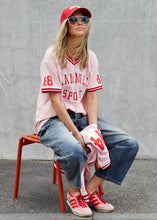 Load image into Gallery viewer, 74 Hammill Sport Mesh Tee - Pink
