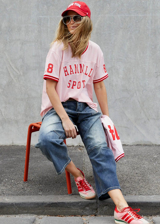 74 Hammill Sport Mesh Tee - Pink