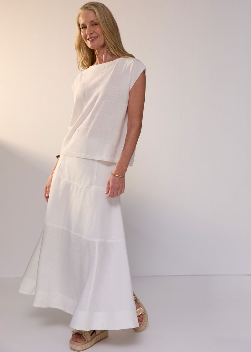Onda Skirt White