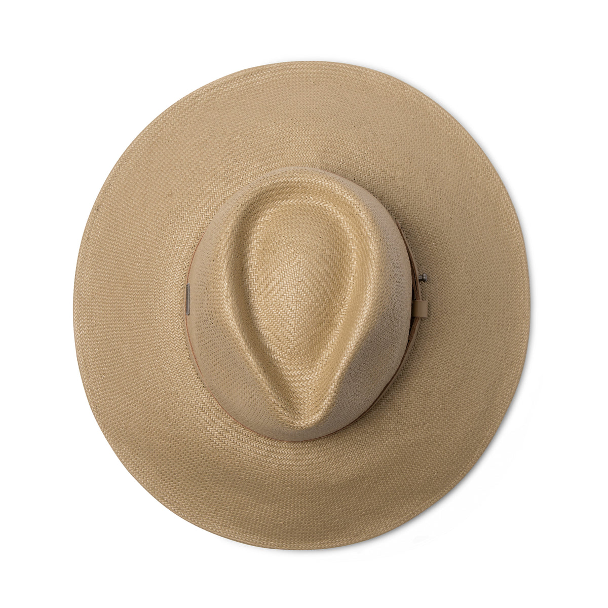 Lorn Wide Brim Fedora Hat Khaki