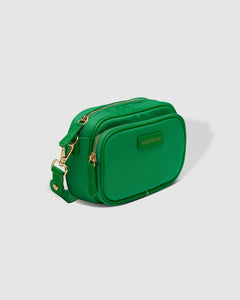 Cali Nylon Crossbody Bag Apple Green