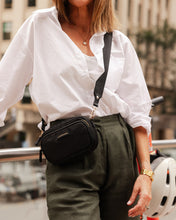Load image into Gallery viewer, Cali Nylon Crossbody Bag Black