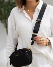 Load image into Gallery viewer, Cali Nylon Crossbody Bag Black