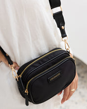 Load image into Gallery viewer, Cali Nylon Crossbody Bag Black