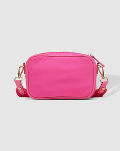 Cali Nylon Crossbody Bag Pink