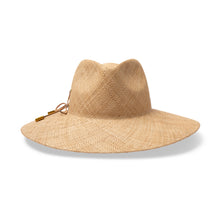 Load image into Gallery viewer, Madrid Wide Brim Fedora Hat Natural